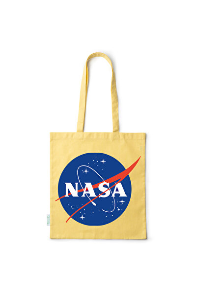 Intelli ® Sacosa bumbac -friendly pentru cumparaturi cu manere lungi, Nasa, 3...