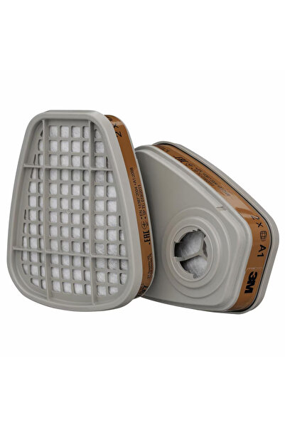 3M 6051 Abek1 Organik Gaz / Buhar Filtresi-2'Li