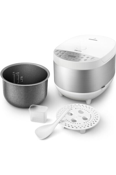 Philips HD4713/40, 2000 W, capacitate 5 l, 60 programe presetate, control tem...