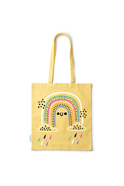 Intelli ®   Οικολογική βαμβακερή τσάντα αγορών με μακριά χερούλια, Ο Ουράνιο ...