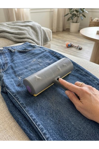 MyClean XXL 60 Sheet Anthracite Lint Collector Roller – Practical Lint Collector with Cover