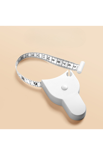 Choice1 A White Self-tightening Body Measuring Tape Ruler 150cm/60 Inch Sewin...