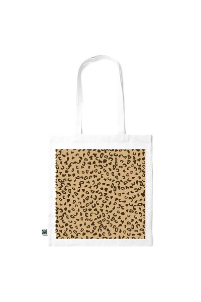 Intelli ® Eco-friendly Cotton shopping bag with long handles, Animal Printed ...