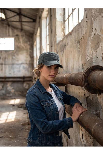 PIECE SIGNATURE 100% ακρυλικό, πλενόμενο καπέλο Trucker Castro, ρυθμιζόμενο μ...