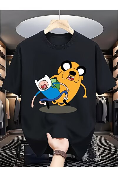 Toum Adventure Time Printed Unisex Oversize T-Shirt