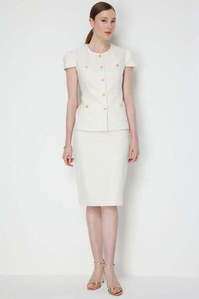 Ekol Μολύβι φούστα με σχισμή στην πλάτη