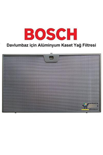 Bosch DWB063451/02 Davlumbaz Filtre 1Adet Aspiratör Alüminyum Tel Kaset Süzge...