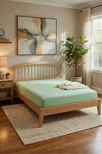 VENTİ VENTİSCA Redstar Διπλό Βαμβακερό Ελαστικό Σεντόνι με Υφή