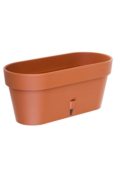 Floraria Tria's Ghiveci Santino Window Box Latina - teracot 6.7 litri (39.5cm)