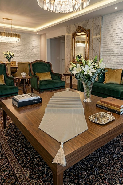 Çt Çeyizci Tekstil Ριγέ Μονόχρωμο Χαλάκι, Colber Μονόχρωμο Χαλάκι 40x140εκ. Καφέ