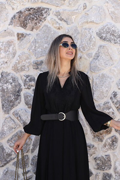 Crinkle Fabric Dress with Best Prices | Trendyol