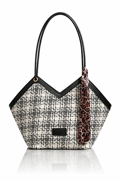 AVCA Γυναικεία λινή τσάντα ώμου με ψάθινη όψη, κομψή καθημερινή τσάντα χειρός...