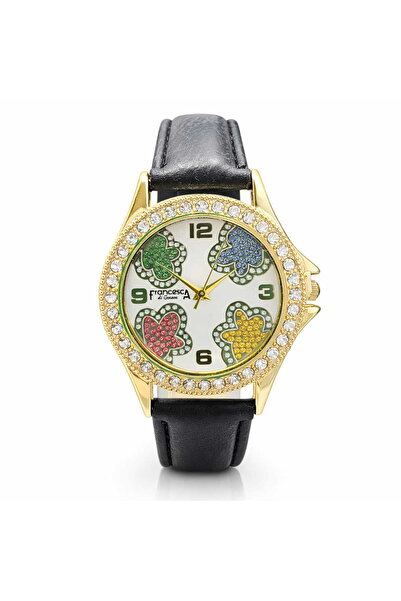 Francesca di Geneva Γυναικείο ρολόι, με σχέδιο λουλουδιών, Φρανσέσκα ντι Ζ'εν...