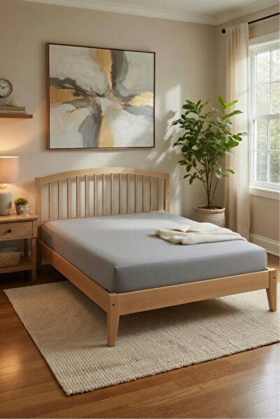 VENTİ VENTİSCA Redstar Διπλό Βαμβακερό Ελαστικό Σεντόνι με Υφή