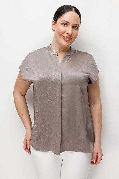 Ekol Μπλούζα με ζαρωτό σχέδιο από την Hakim Yaka