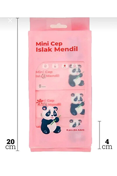 Northern Star Pinterest Stil Mini Cep Mendil 1 Paket 8 Li Mini Cep Islak Mendil