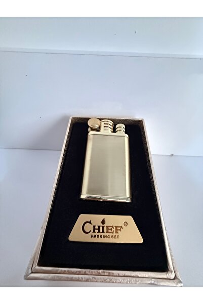 Chief Gold Serisi Şık Benzinli Çakmak
