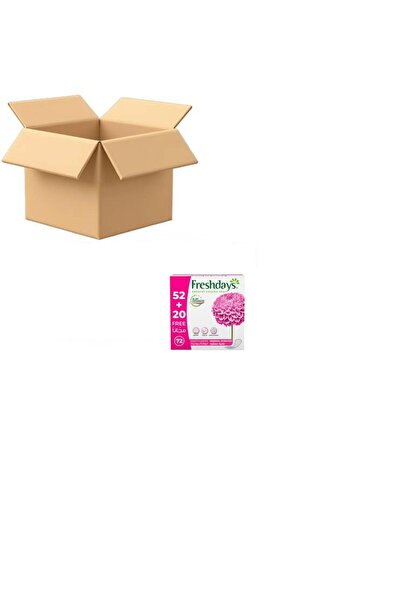 FRESH DAYS كرتون فوط صحية عاديه معطرة 72 فوطة عدد 6 عبوة