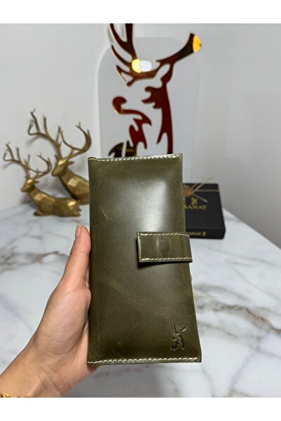 SANAT Viral Γνήσιο Crazy Leather Πορτοφόλι Unisex με Θήκη Τηλεφώνου - Φορητό ...