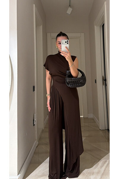 My Blog Καφέ Κασμίρ Ασύμμετρο Σετ - 8018