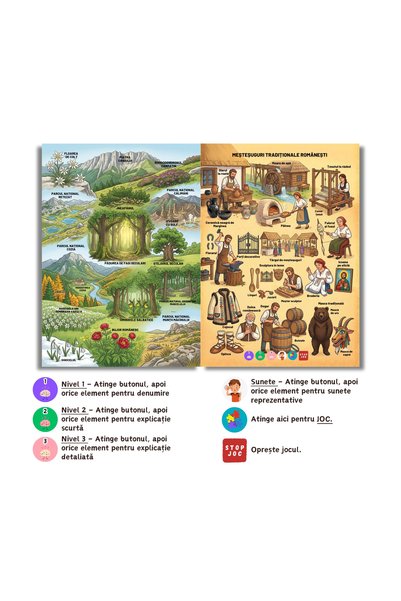 minibooks Pachet Cultură Generală pentru Școlari – Învățare Interactivă cu Pix, Cărți și Jocuri Educative