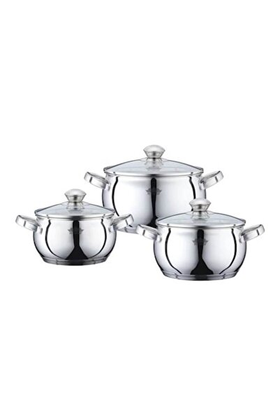 Bachmayer Σετ Επαγωγικών Σκευών Μαγειρικής 6 Τεμαχίων