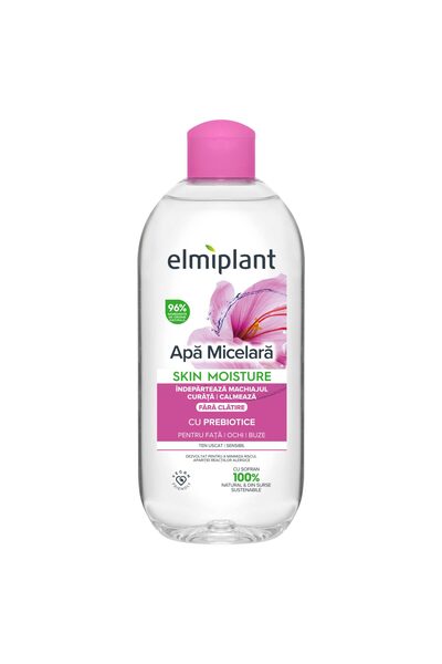 SOHO Apa Micelara, Elmiplant, Pentru Ten Uscat si Sensibil, 400 ml,