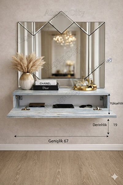 FeyzaDesign Şık MDF Dressuar ile Eşyalarınızı Düzenleyin ve Dekorunuza Şıklık...