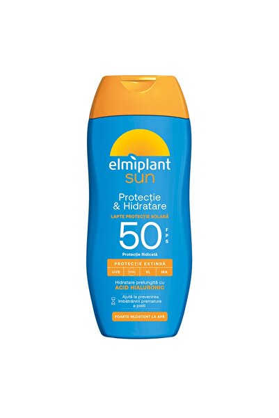 ELMIPLANT Crema de Soare, Hidratare cu si Protectie Acid Hialuronic, 200ml, S...
