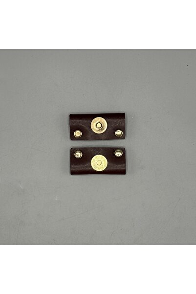 Aynalı Δερμάτινο Luxury Magnet Claret Red