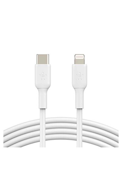 Belkin بيلكن تايب سي تو لايتننق 1 متر - ابيض