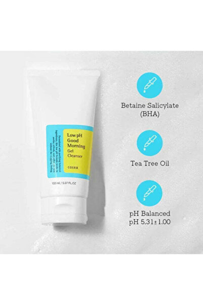 Cosrx Gel de curățare Good Morning cu pH scăzut, Cosrx, 150 ml