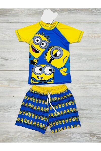 mikam New Season Parachute Fabric Boys Swimwear Set