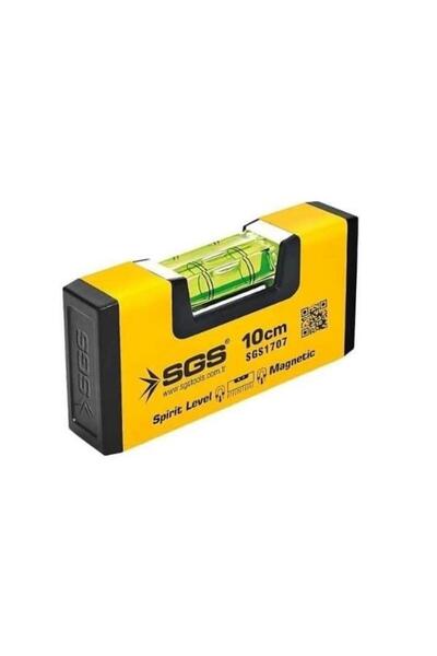 SGS PLUS Sgs Mini Su Terazisi 10 cm Alüminyum Gövde Mıknatıslı Hassas Ölçüm