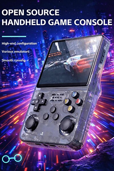 GENERAL'S R36S Retro Handheld Game Console 64GB – Portable Mini Gaming Device with HD IPS Screen & Classic Games