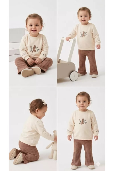 DMR Elegance 6/24 Month Spanish Style Combed Cotton Baby Set