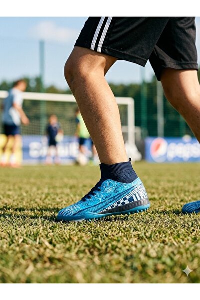 Lütfi Boys' Astroturf Football Sports Shoes with Socks