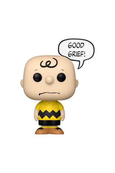 Funko Ποπ! Τηλεοπτικά Πινακίδια Φιστίκια # 1677 Τσάρλι Μπράουν Γκουντ Γκριφ 9...