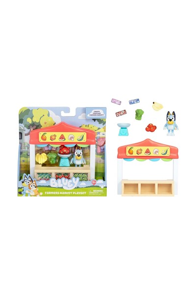 GIOCHI PREZIOSI Μπλούι Σετ Παιχνιδιού Αγορά των Αγροτών (BLY70200)