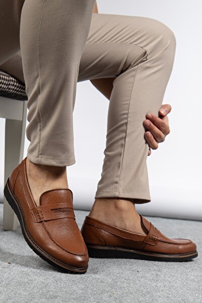 maximoda Piele naturală, fără șireturi, piele la interior și la exterior, pan...