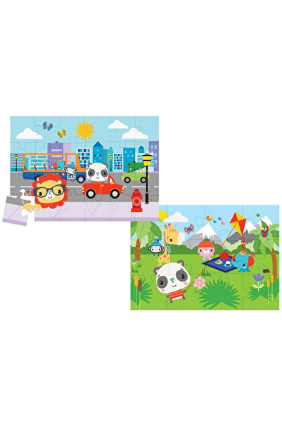 NW NessiWorld Babycityfun&Picnic2-In-1Puzzle