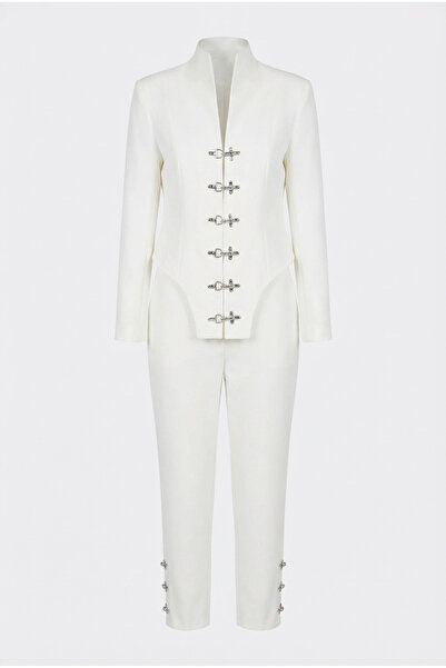 HAZELANNA Σχεδιασμός με γάντζους, Λευκό Σετ Δύο Τεμαχίων