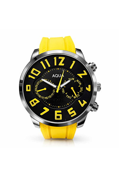 ULYSSES Ανδρικό ρολόι, Κίτρινο, Χαλαζία, Casual UB35