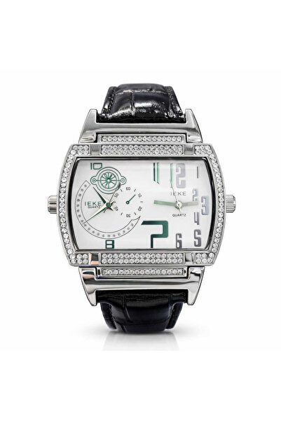 ULYSSES Ανδρικό ρολόι, Μαύρο, Χαλαζία, Casual UB46