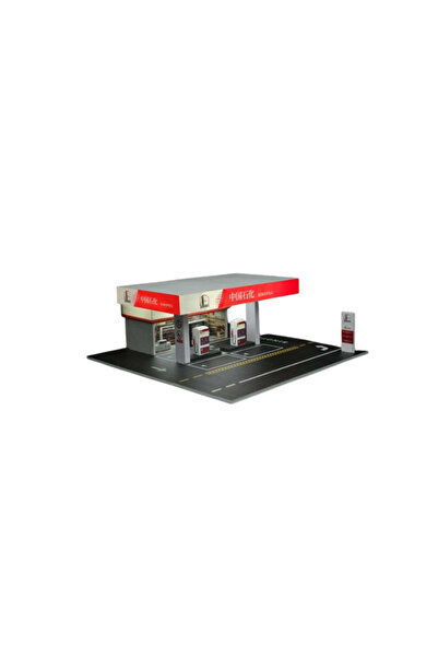 MoreArt Sinopac 1:64 MO936206 Διόραμα Βενζινάδικου Lit