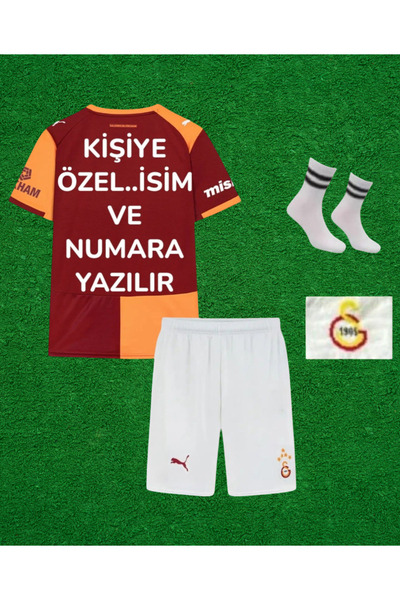 Marka Extra KİŞİYE ÖZEL G'âlâtâ.sârây 2025/2026 Yeni Sezon Parçalı Çocuk Form...