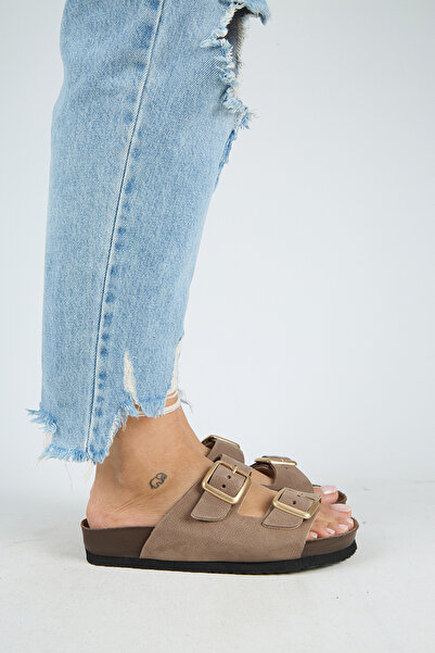 Manijero ®   Premium Mira Γνήσιες Δερμάτινες Γυναικείες Παντόφλες Καθημερινής...