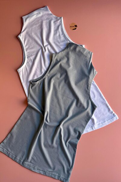 Elosia Γυναίκα χωρίς ραφές |   Σετ 2 τεμαχίων Αμάνικο Αθλητικό Τοπ-Μπλούζα απ...