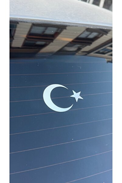 PRİME Concept Hologram Moon and Star Auto Sticker 8X11 Cm, New!