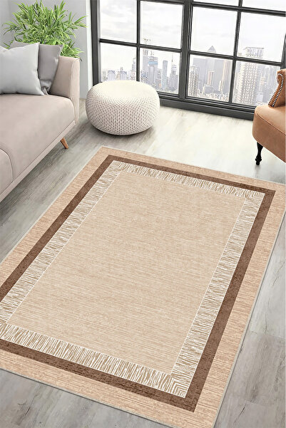 Lioara Home Modern Dijital Baskı Halı | Yıkanabilir Kaymaz Taban Salon & Yata...
